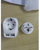 GLAMFIELDS  Universal Travel Adapter 2-in-1