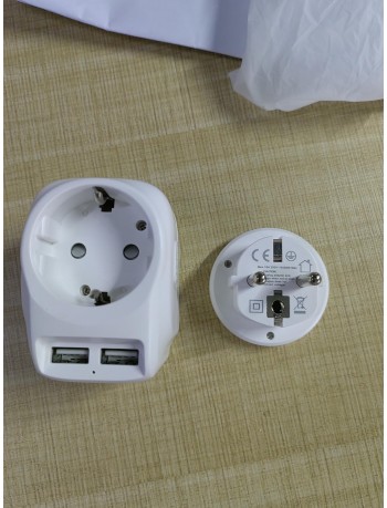 GLAMFIELDS  Universal Travel Adapter 2-in-1