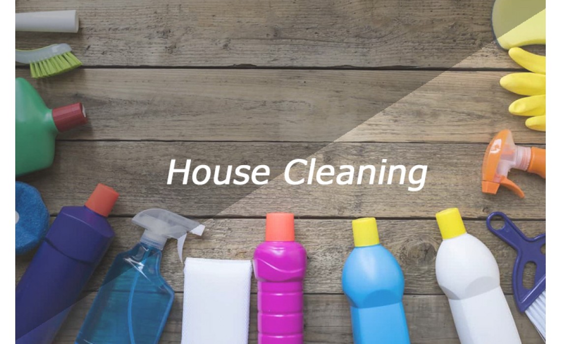 How to cleaning a residential house?