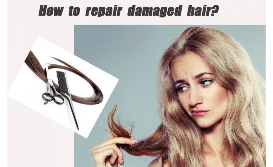 How to repair damaged hair?