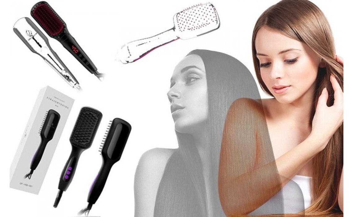 2019 TOP 3 hair straightening brush easy your busy morning