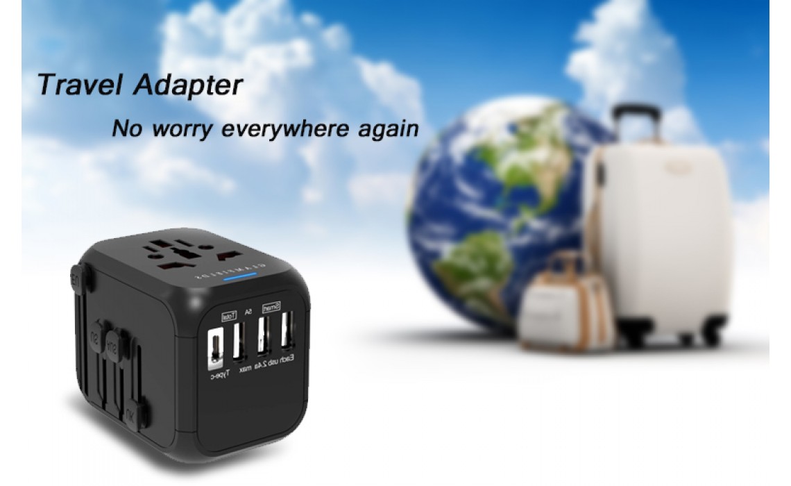 How does universal travel adapter converter work?