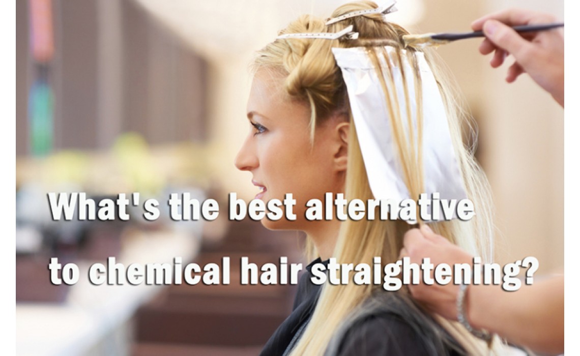 What's the best alternative to chemical hair straightening?