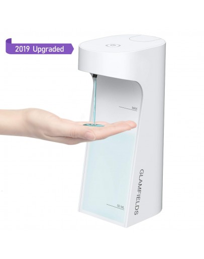 2020 Upgrade Glamfields Touch-free Soap Dispenser white
