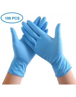 100 Pcs Nitrile Disposable Gloves