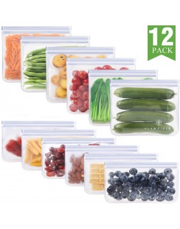 12 Pack Reusable Storage Bags