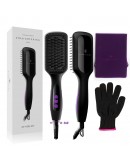 GLAMFIELDS 2.0 Irons Hair Straightening brush Black