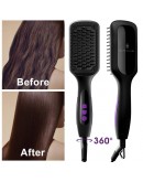 GLAMFIELDS 2.0 Irons Hair Straightening brush Black